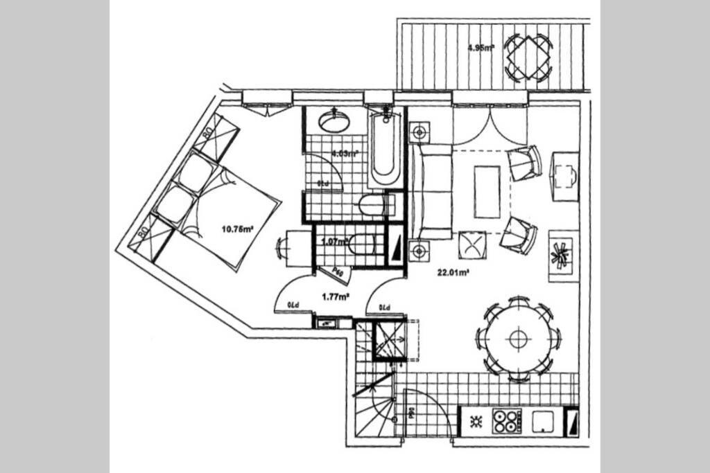 Arc 1950 - Hameau Du Glacier Duplex 8 Pers Apartment